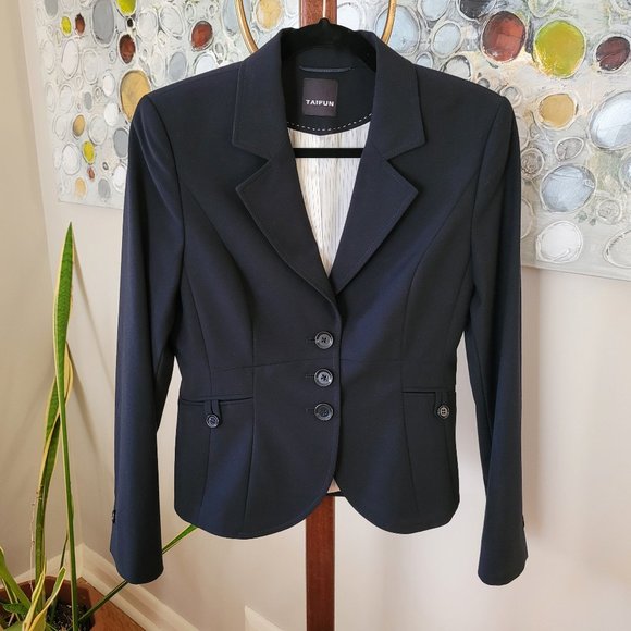 Taifun Navy Blazer US 6 - Picture 1 of 8